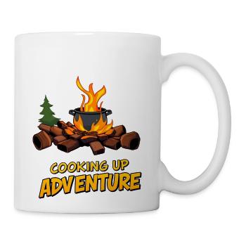 Campfire Cooking - Coffee/Tea Mug - white - Right