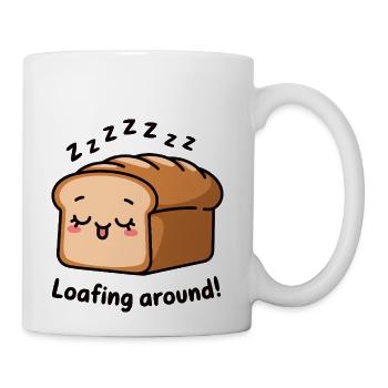 Loafing Around - Coffee/Tea Mug - white - Right