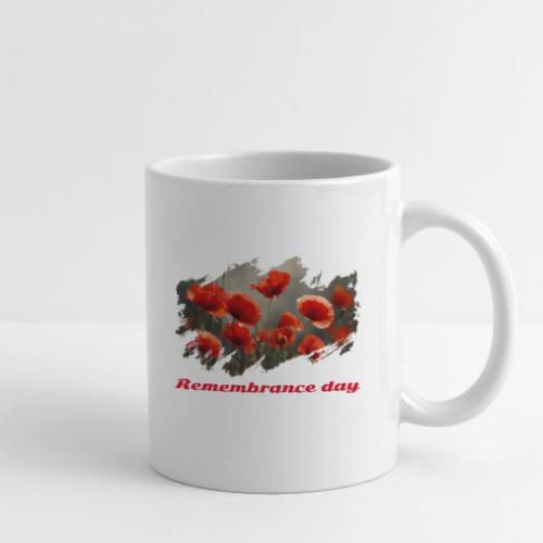 Remembrance Day with poppies - Coffee/Tea Mug