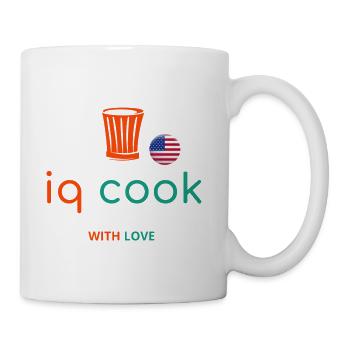 IQCook – Funny Chef for Smart Cooking Lovers 1 - Coffee/Tea Mug - white - Right