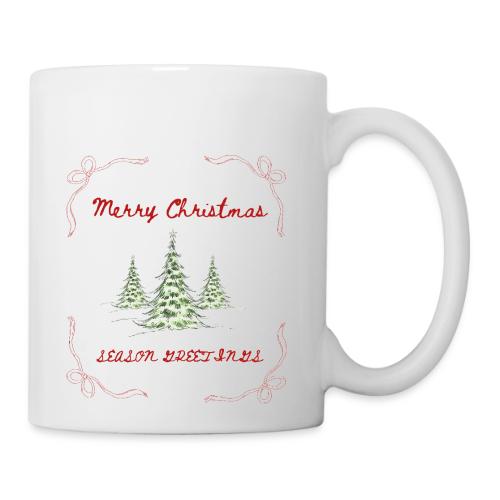 Beautiful Green Christmas Tree Graphic - Coffee/Tea Mug