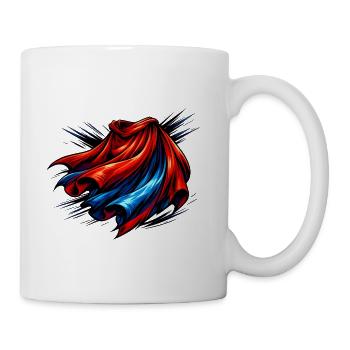 Crimson and Cobalt Flow - Coffee/Tea Mug - white - Right