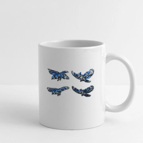 Silver Blue Jay Flight Stages - Coffee/Tea Mug