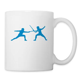 Fencing - Coffee/Tea Mug - white - Right