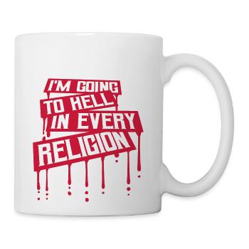 im going to hell - Coffee/Tea Mug - white - Right