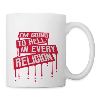 im going to hell - Coffee/Tea Mug - white - Right