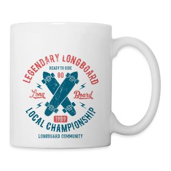 Longboard Community - Coffee/Tea Mug - white - Right