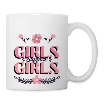 Girls Girls Girls Cool Graphic tee - Coffee/Tea Mug - white - Right