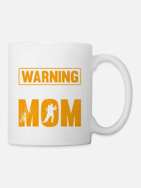 Warning Ballroom Dance Mom With An Attitude - Coffee/Tea Mug - white