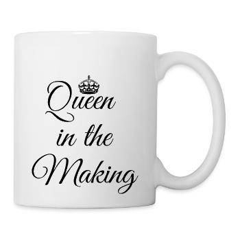 Queen In The Making - Coffee/Tea Mug - white - Right