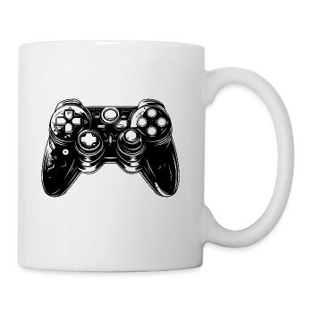 Gaming Controller - Coffee/Tea Mug - white - Right