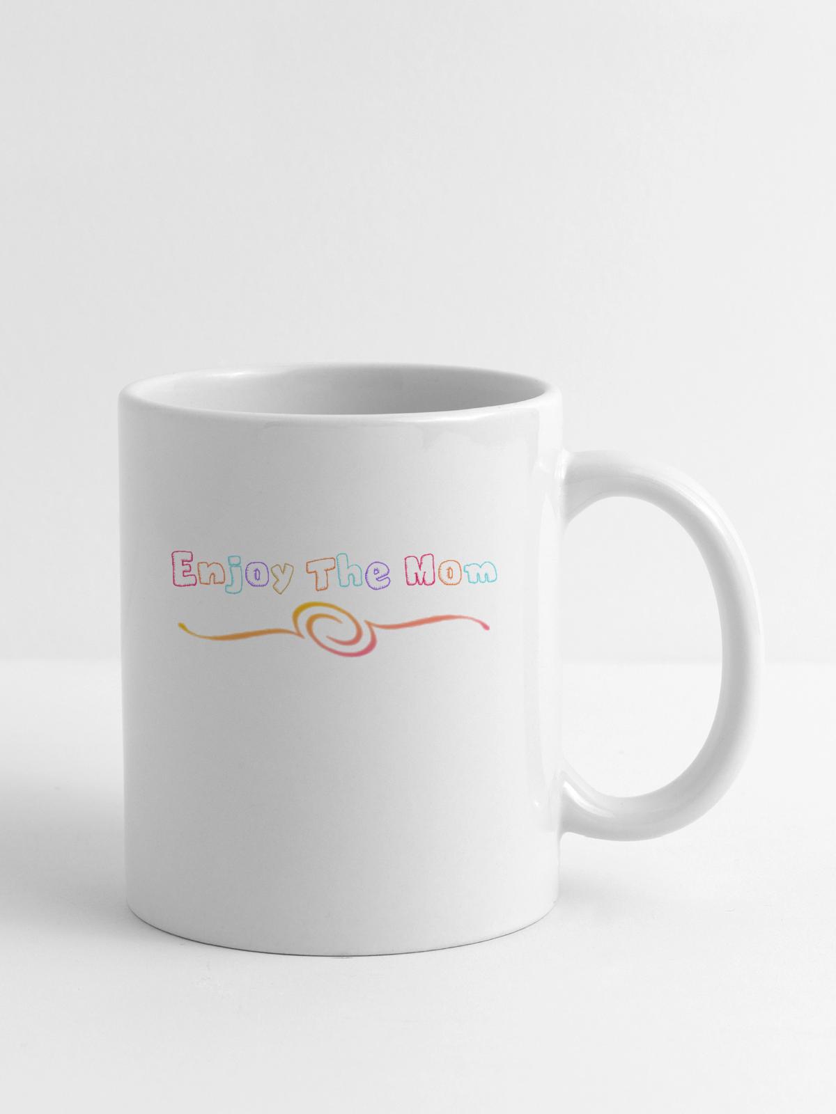Comfy & Stylish Mom - Coffee/Tea Mug - white - Right