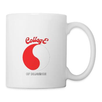 Tar Valon College of Diligence - Red Ajah Parody - Coffee/Tea Mug - white - Right