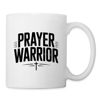 Prayer Warrior - Coffee/Tea Mug - white - Right
