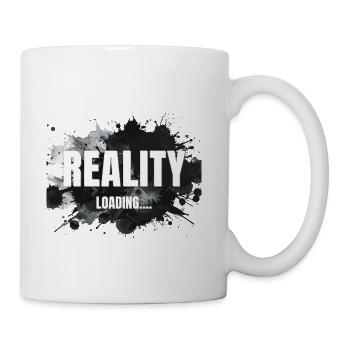 REALITY_LOADING - Coffee/Tea Mug - white - Right