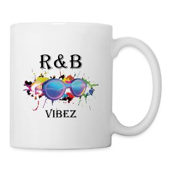 Hip Hop Neon Splash Sunglasses  - Coffee/Tea Mug - white - Right