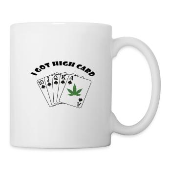 royal flash spade - Coffee/Tea Mug - white - Right