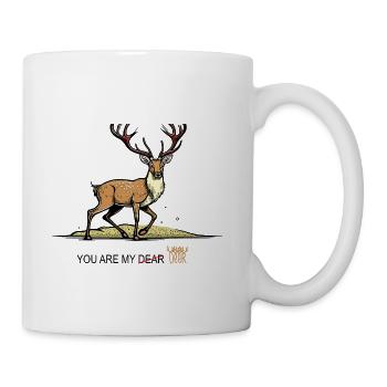 TU ES MON CERF - Tasse - blanc - Droite