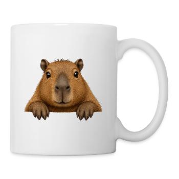Curious Woodland Beaver - Coffee/Tea Mug - white - Right