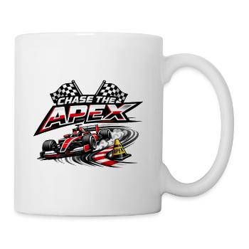 Chase the Apex Racing Graphic - Coffee/Tea Mug - white - Right