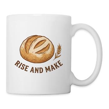 Rise and Make Loaf - Coffee/Tea Mug - white - Right