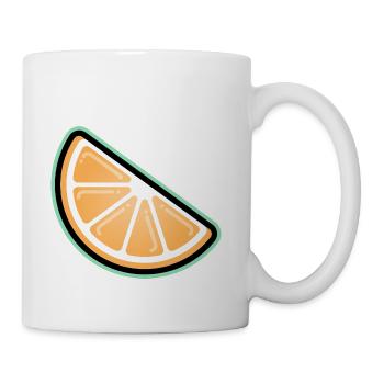 Orange Slice - Coffee/Tea Mug - white - Right