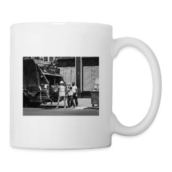 Trash Men: New York City  - Coffee/Tea Mug - white - Right