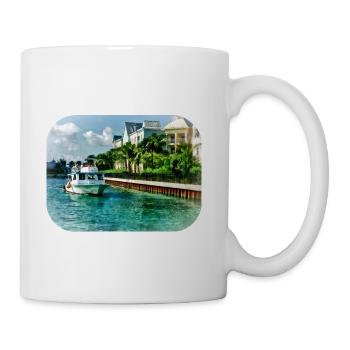 Nassau, Bahamas - Ferry to Paradise Island - Coffee/Tea Mug - white - Right