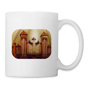 Church Organ - Coffee/Tea Mug - white - Right