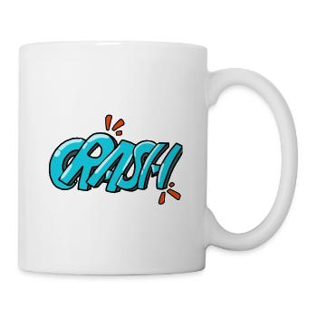 Crash Splash Comic Burst - Coffee/Tea Mug - white - Right