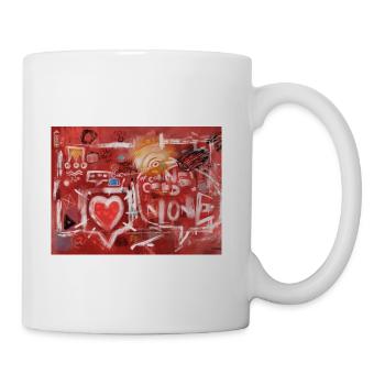 Connected Alone - Coffee/Tea Mug - white - Right