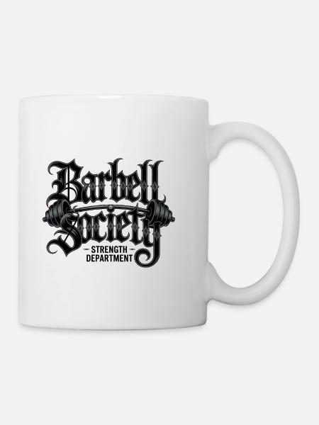 Barbell Society Strength Department - Coffee/Tea Mug - white