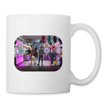 Wildwood NJ Boardwalk Arcade - Coffee/Tea Mug - white - Right