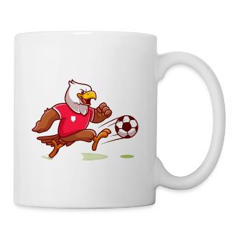 Soccer Eagle Sprint - Coffee/Tea Mug - white - Right
