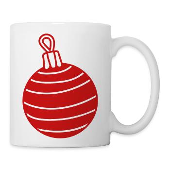 Christmas Ornament Christmas - Coffee/Tea Mug - white - Right