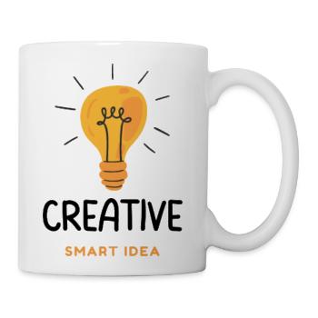 creative smart idea - Coffee/Tea Mug - white - Right