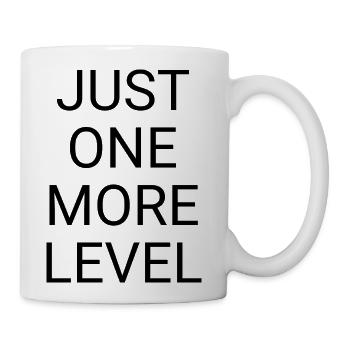 One More Level - Coffee/Tea Mug - white - Right