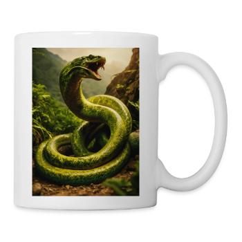 Titanoboa: prehistoric predator. - Coffee/Tea Mug - white - Right