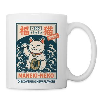 Maneki-Neko - Coffee/Tea Mug - white - Right