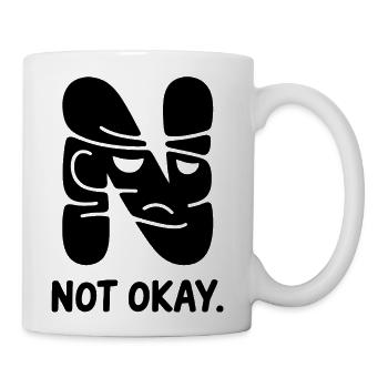 Nocturne Glyphs - Coffee/Tea Mug - white - Right
