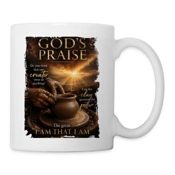 Praise_Him - Coffee/Tea Mug - white - Right