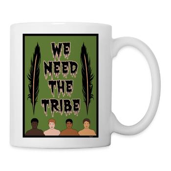 WE NEED THE TRIBE - Coffee/Tea Mug - white - Right