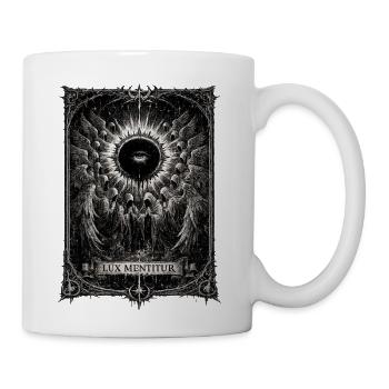 Lux Mentitur – The Eye of the Eclipse - Coffee/Tea Mug - white - Right