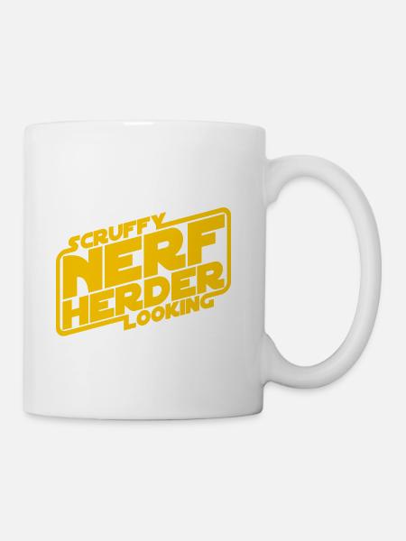 Scruffy Looking Nerf Herder - Coffee/Tea Mug - white