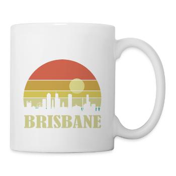 Brisbane Sunset - Coffee/Tea Mug - white - Right