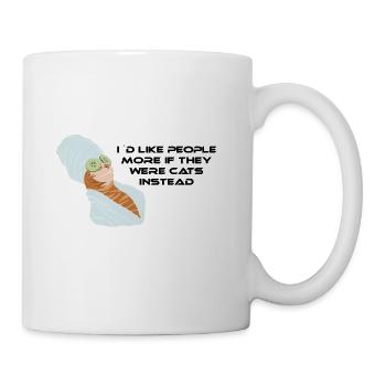 Funny pictures - Coffee/Tea Mug - white - Right