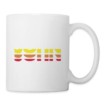 John First Name Funny Vintage Sunset John - Coffee/Tea Mug - white - Right