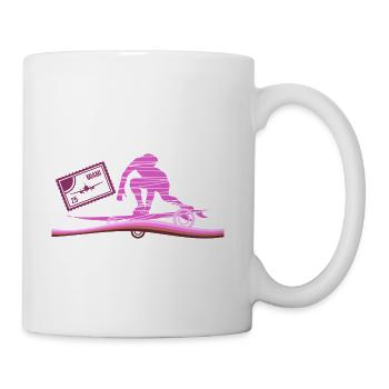 Miami beach - Coffee/Tea Mug - white - Right