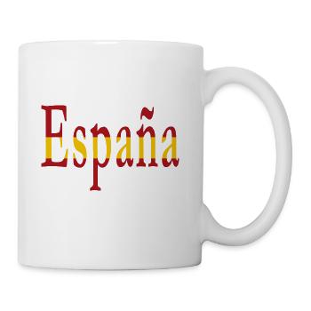 Espana green funny - Coffee/Tea Mug - white - Right