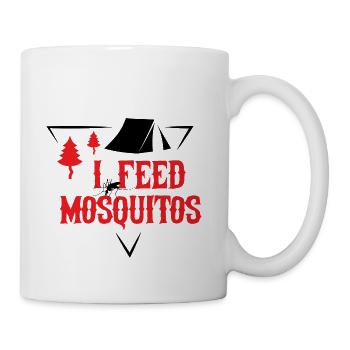I FEED MOSQUITOS nostalgia - Coffee/Tea Mug - white - Right